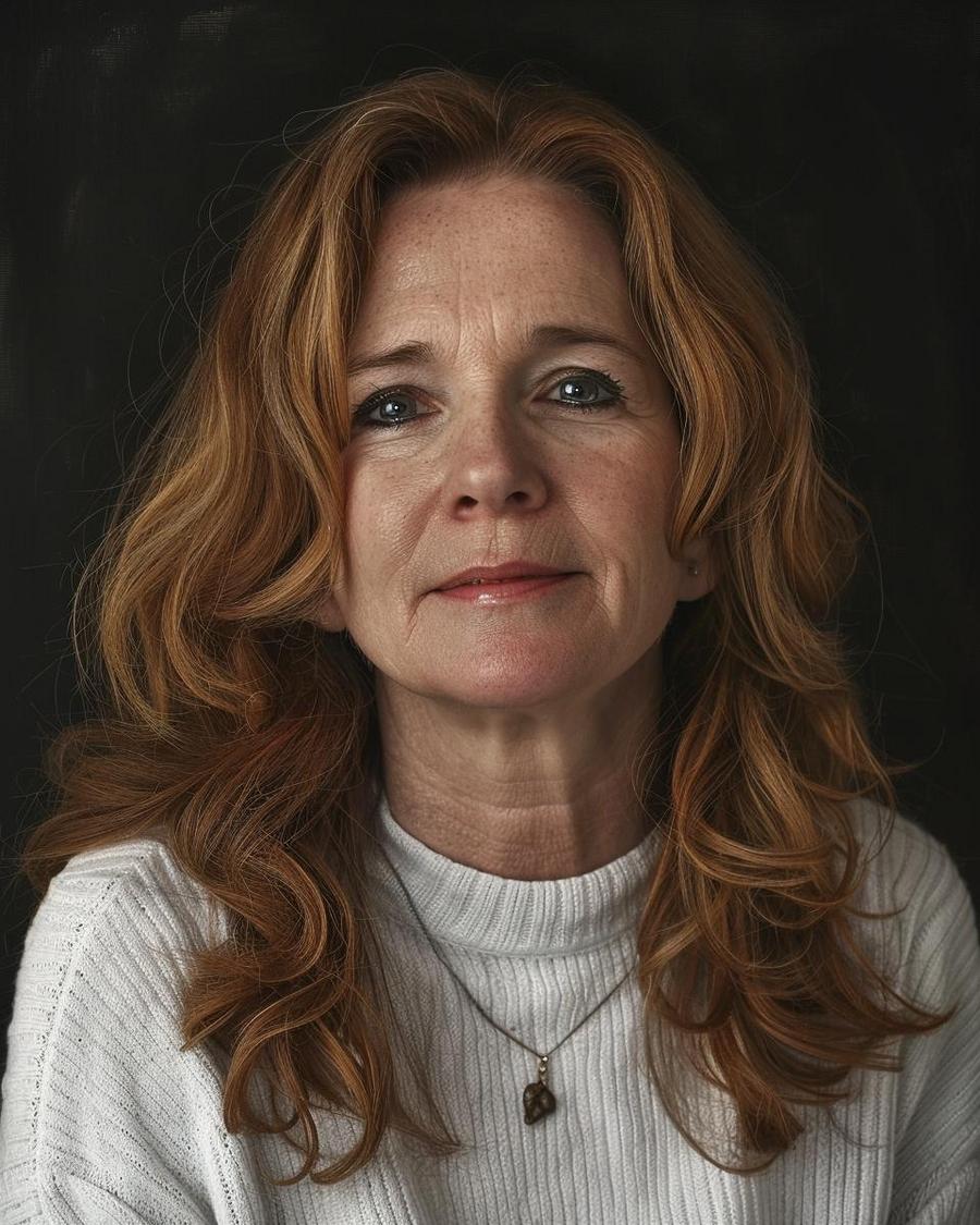 Family Background Amy Brown standing with family, highlighting her journey to achieving a significant net worth.