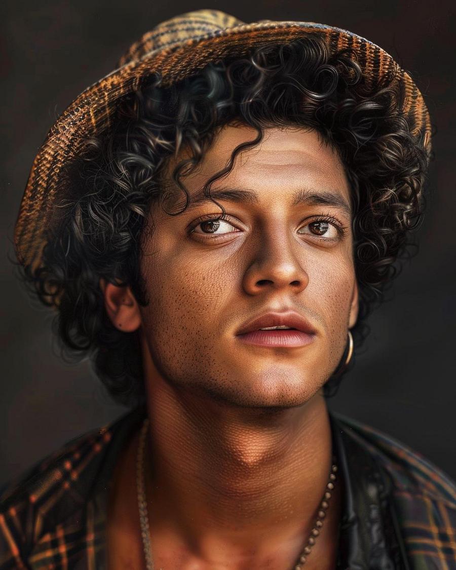 How Did Bruno Mars Build His Fortune? Bruno Mars net worth infographic showing steps to build his fortune.