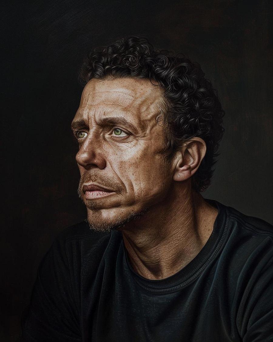 How Did Chris Cuomo Build His Career in Journalism? Chris Cuomo analyzing financial charts, illustrating his net worth growth in journalism career.