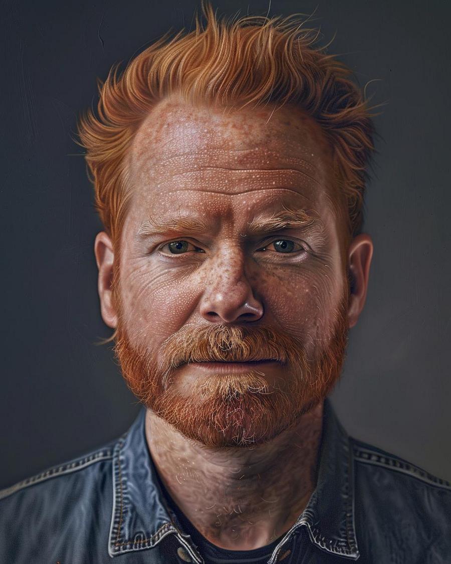 How Did Jesse Tyler Ferguson Build His Career in Film and Television? Jesse Tyler Ferguson smiling, reflecting on building his net worth through film and TV career.