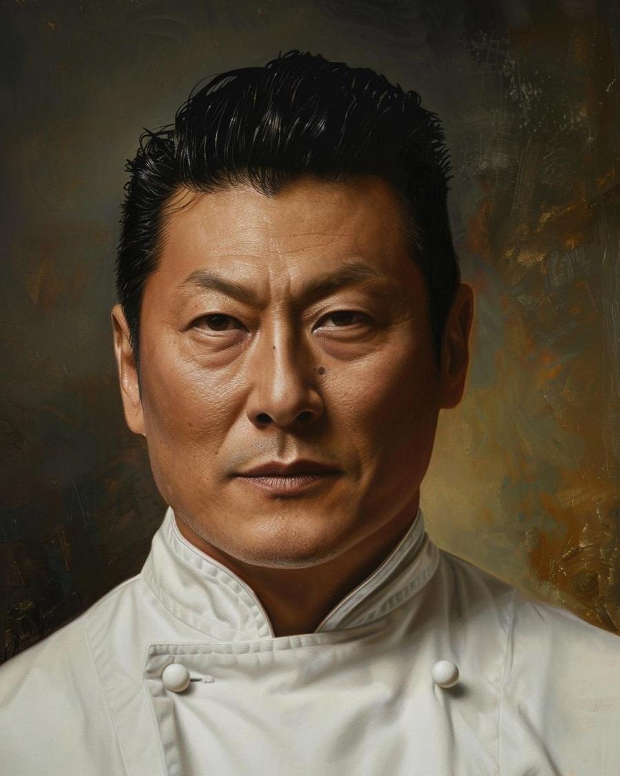 How Did Susur Lee Build His Culinary Career? Susur Lee net worth growth alongside his culinary career achievements infographic.