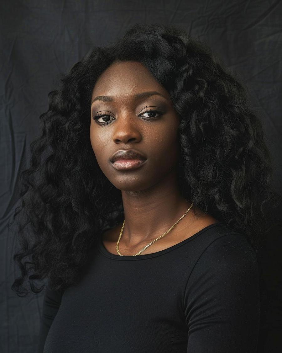 How Does Briana Hampton Manage Her Finances? Briana Hampton reviewing financial charts to manage her net worth effectively.