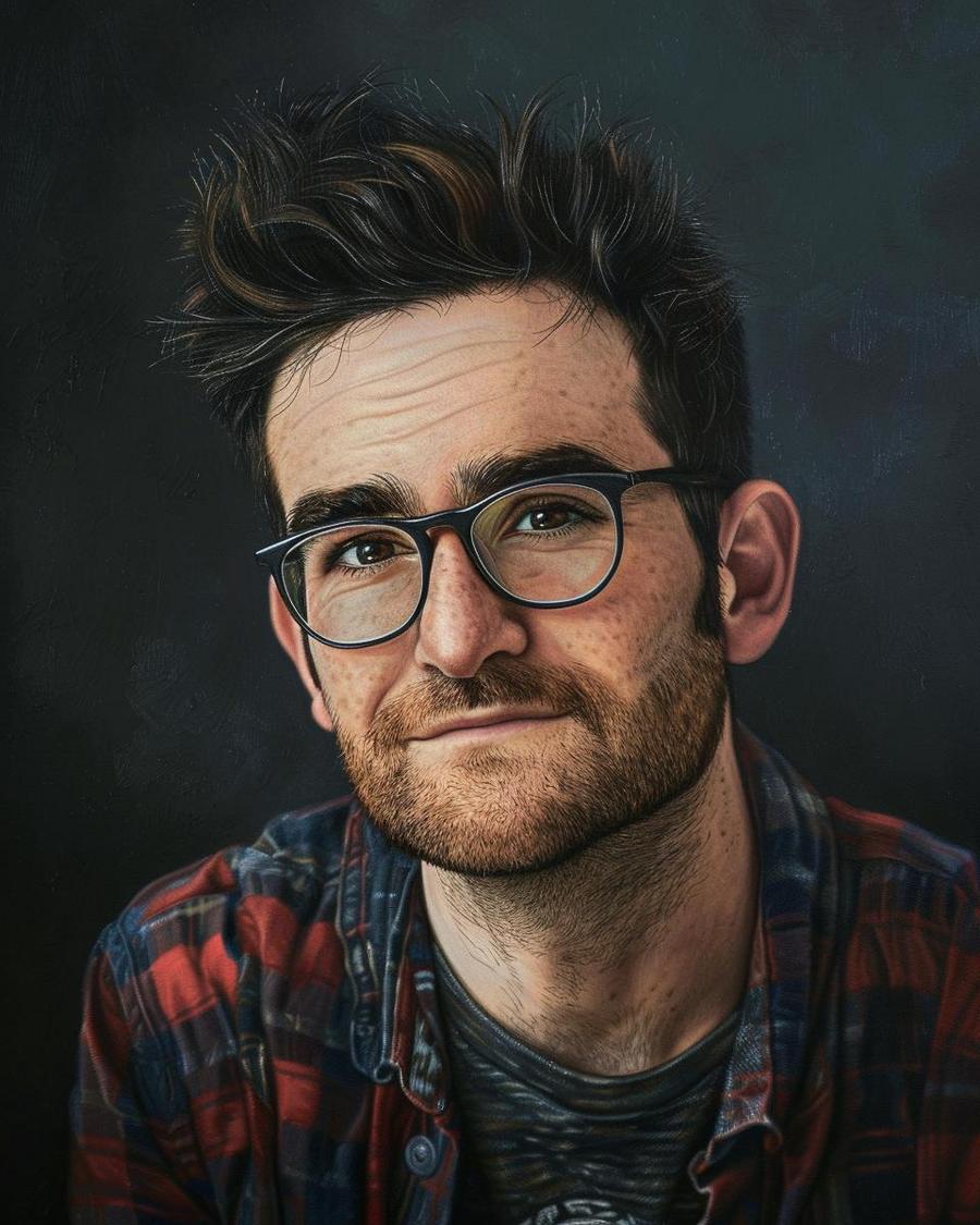 How Does Demolition Ranch Contribute to Matt Carriker's Net Worth? Matt Carriker smiling with Demolition Ranch backdrop, highlighting contributions to his net worth.