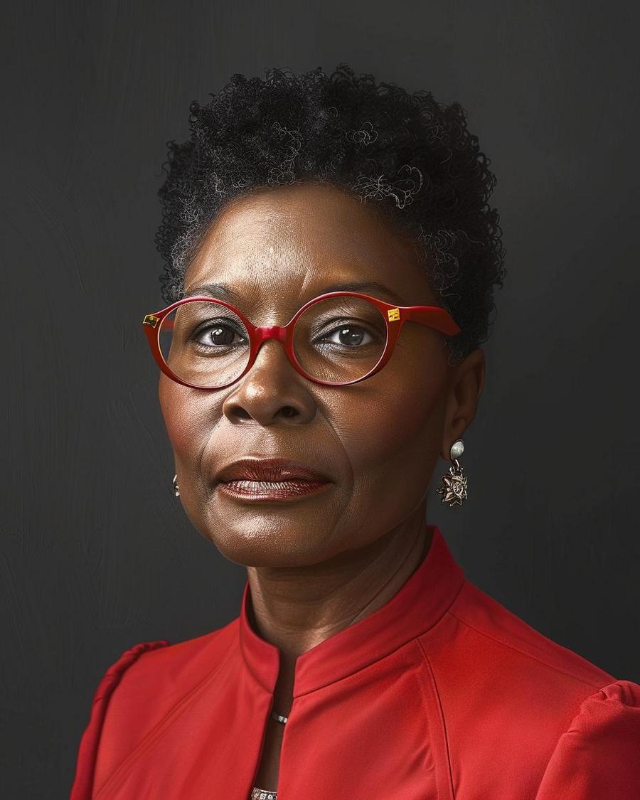 How Has Karine Jean-Pierre's Career Influenced Her Financial Success? Karine Jean-Pierre smiling, showcasing financial success and net worth growth in her career.