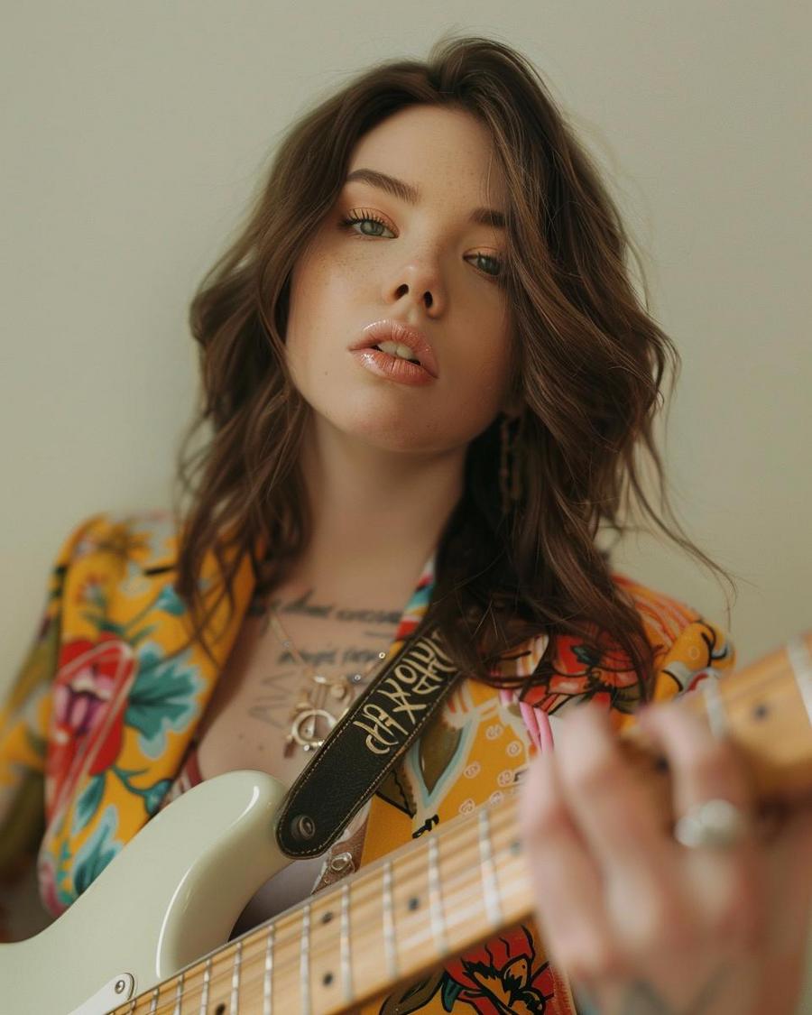 How Has Katie Noel's Music Career Contributed to Her Net Worth? Katie Noel analyzing her burgeoning music career's impact on her net worth growth.