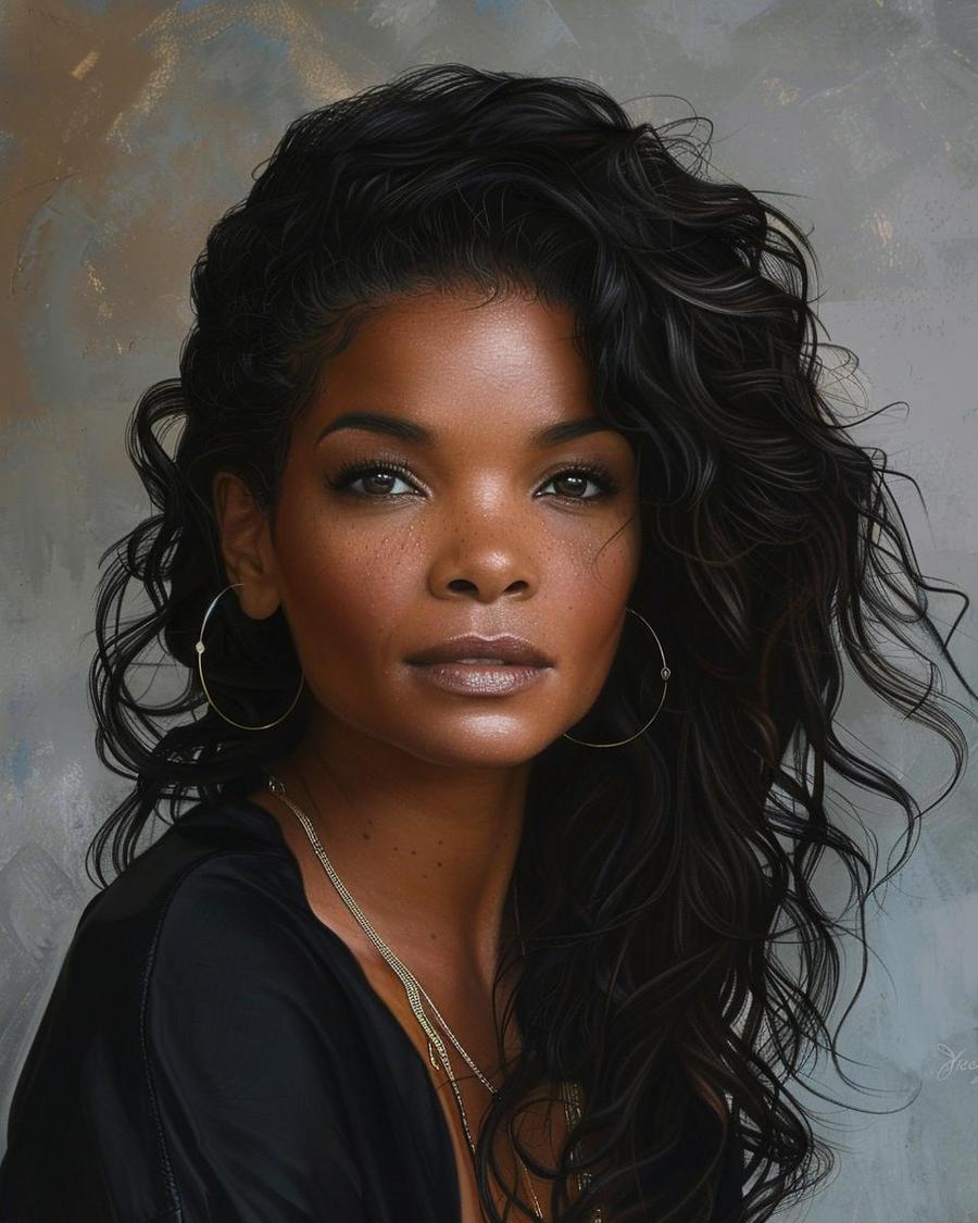 How Has Keesha Sharp Built Her Net Worth? Keesha Sharp smiling beside net worth chart, illustrating how she built her wealth.