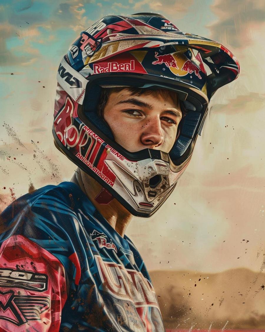 How Has Motocross Contributed to Haiden Deegan's Income? Haiden Deegan net worth increase through motocross achievements and endorsements - infographic analysis.