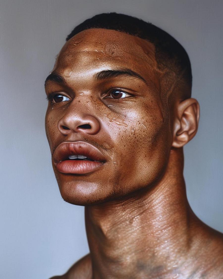 How Has Russell Westbrook's NBA Career Contributed to His Net Worth? Russell Westbrook analyzing financial graphs, illustrating NBA career impact on his net worth.