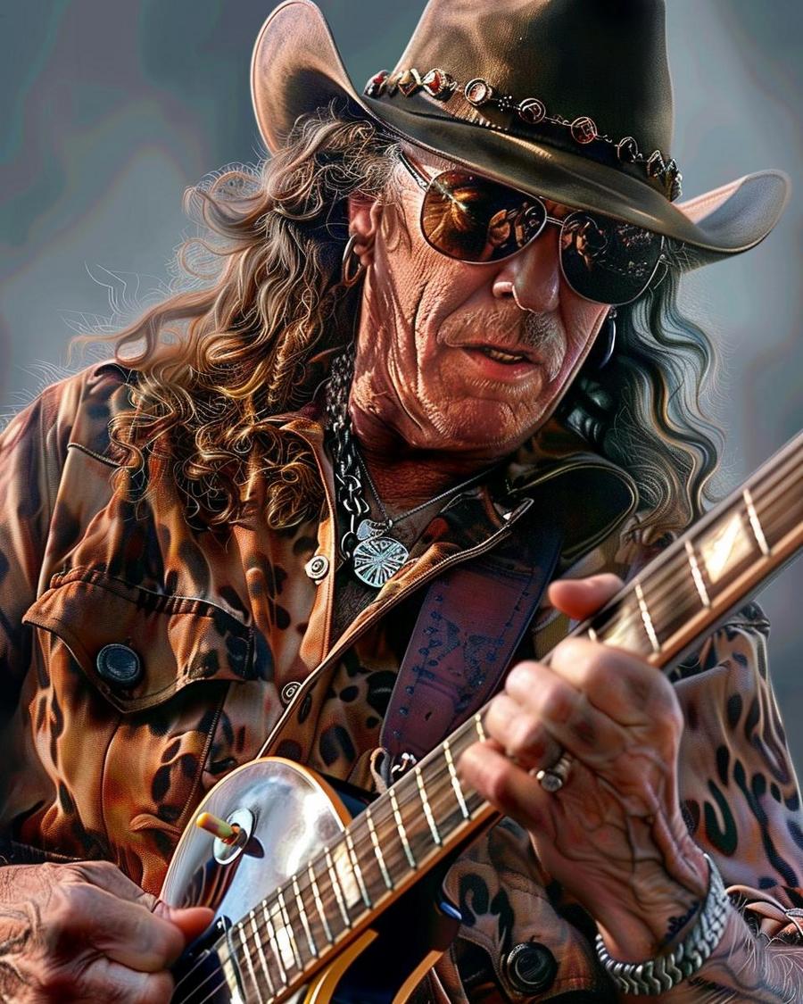 How Has Ted Nugent Built His Wealth? Ted Nugent net worth infographic detailing wealth accumulation through music and business ventures.