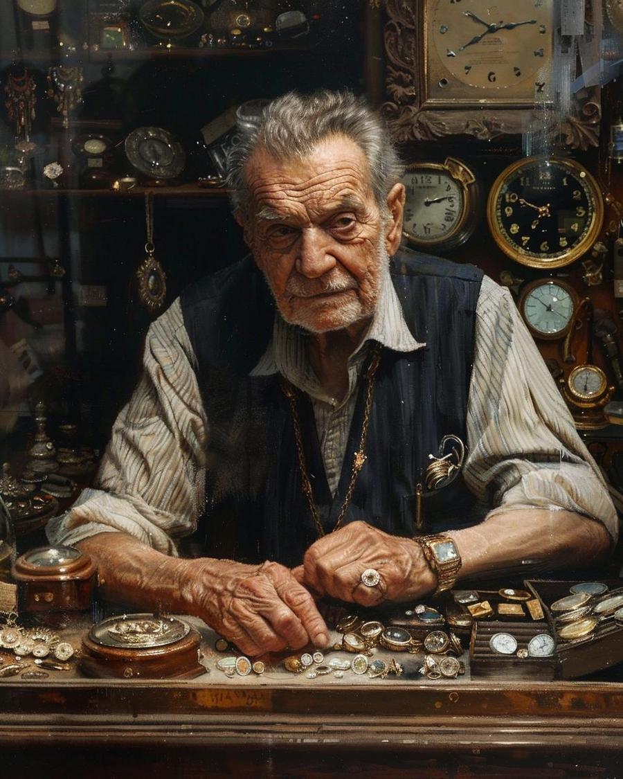 How Has the Jewelry Business Contributed to Moses the Jeweler's Wealth? Moses the Jeweler net worth growth through jewelry business contributions, showcasing luxury pieces.