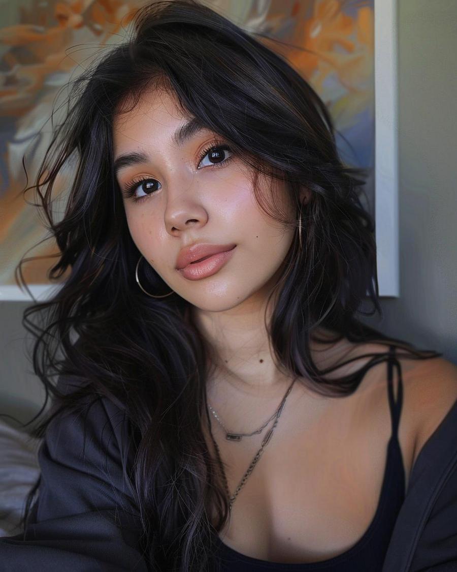 How does Karely Ruiz maintain and grow her financial success? Karely Ruiz smiling, exemplifying financial growth strategies, highlighting her net worth increase.