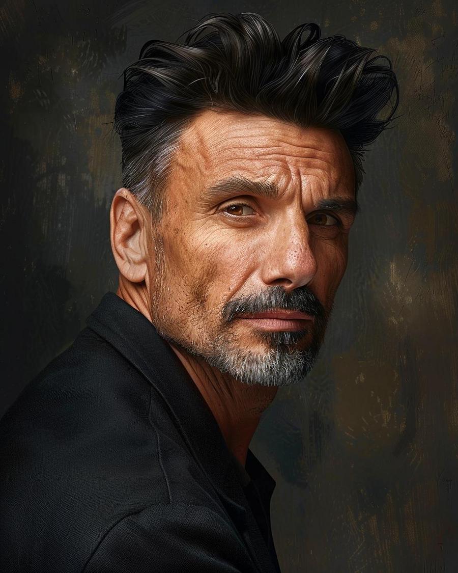 What Are Frank Grillo's Most Lucrative Endorsements and Investments? Frank Grillo standing with lucrative endorsements, showcasing his net worth growth - 1191869002