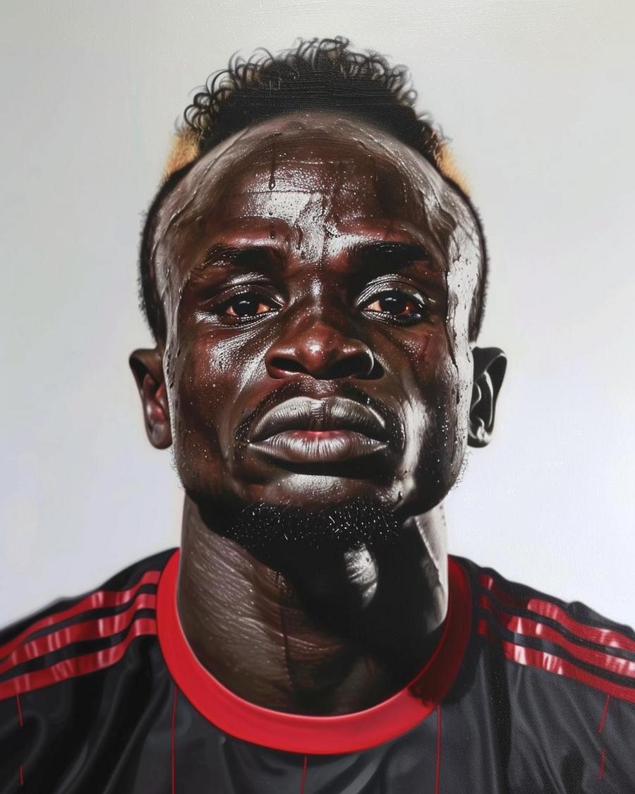 What Are Sadio Mane's Major Income Sources Outside Football? Sadio Mane standing by luxury car, highlighting major income sources outside football.