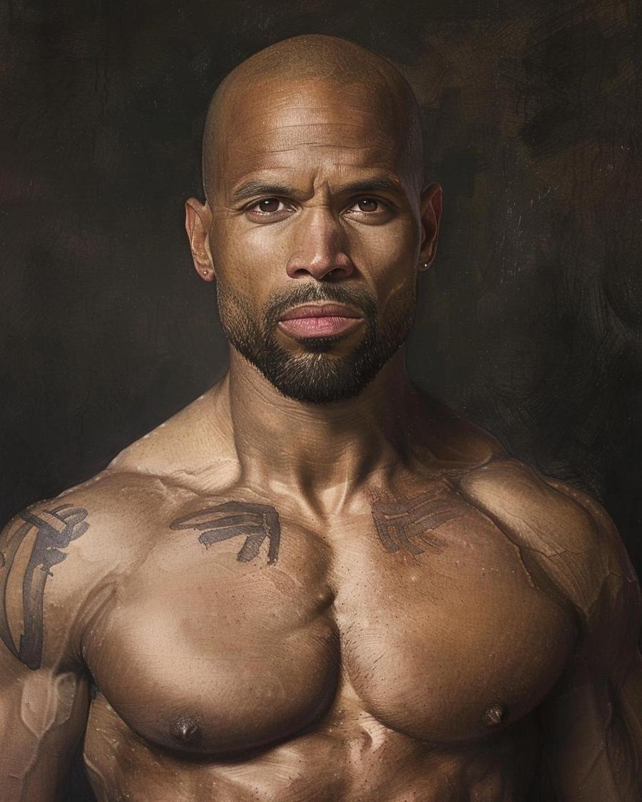 What Impact Has Shaun T's Insanity and T25 Workouts Had on His Net Worth? Shaun T posing with earnings graphic, highlighting impact of Insanity, T25 on his net worth.