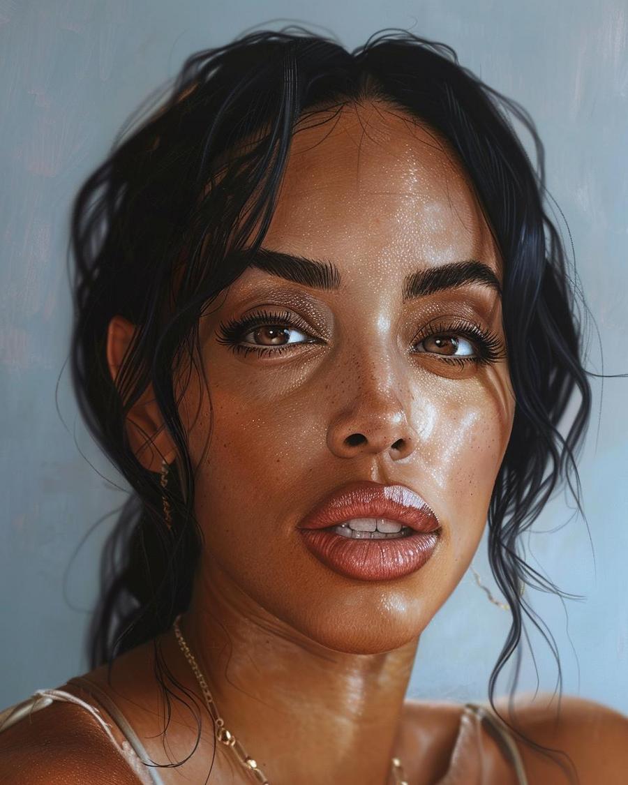 What Investments Does Melyssa Ford Have? Melyssa Ford examining investments contributing to her net worth with financial charts on display.