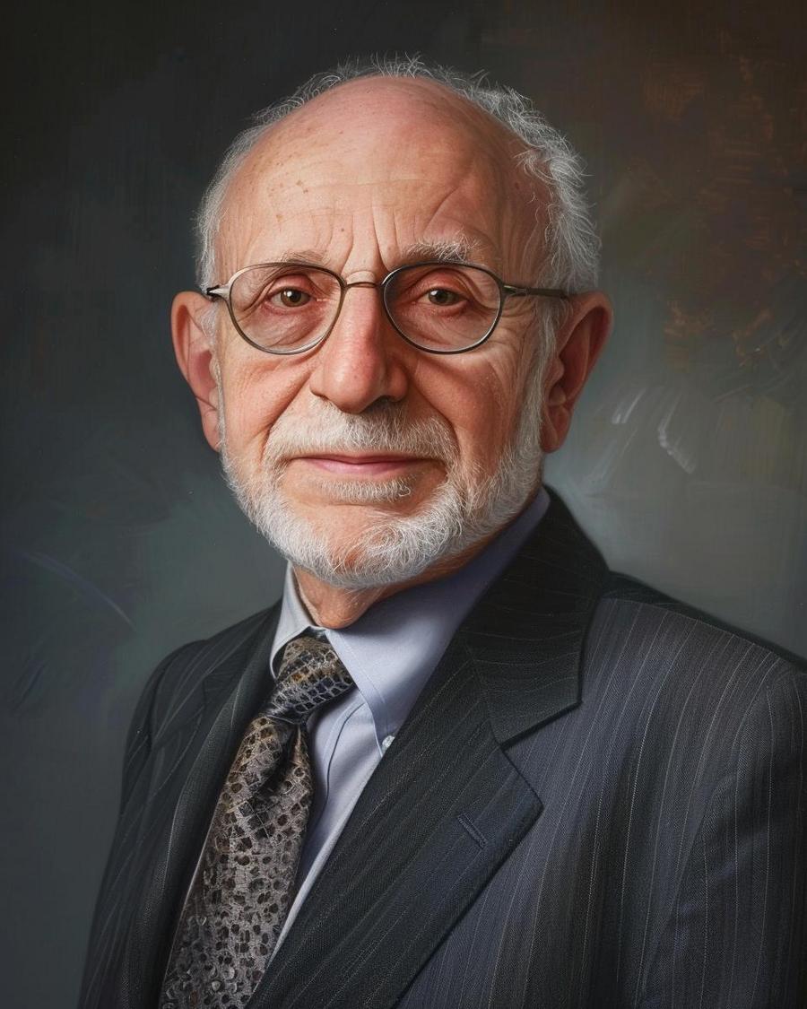 What Is Marc Chaikin's Net Worth? Marc Chaikin standing beside a chart illustrating his net worth growth over time.