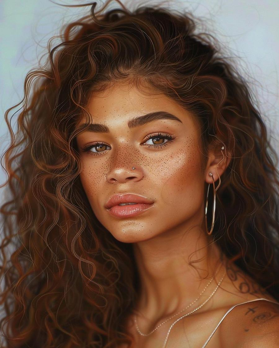 Zendaya Coleman standing confidently, symbolizing her impressive net worth in 2023.