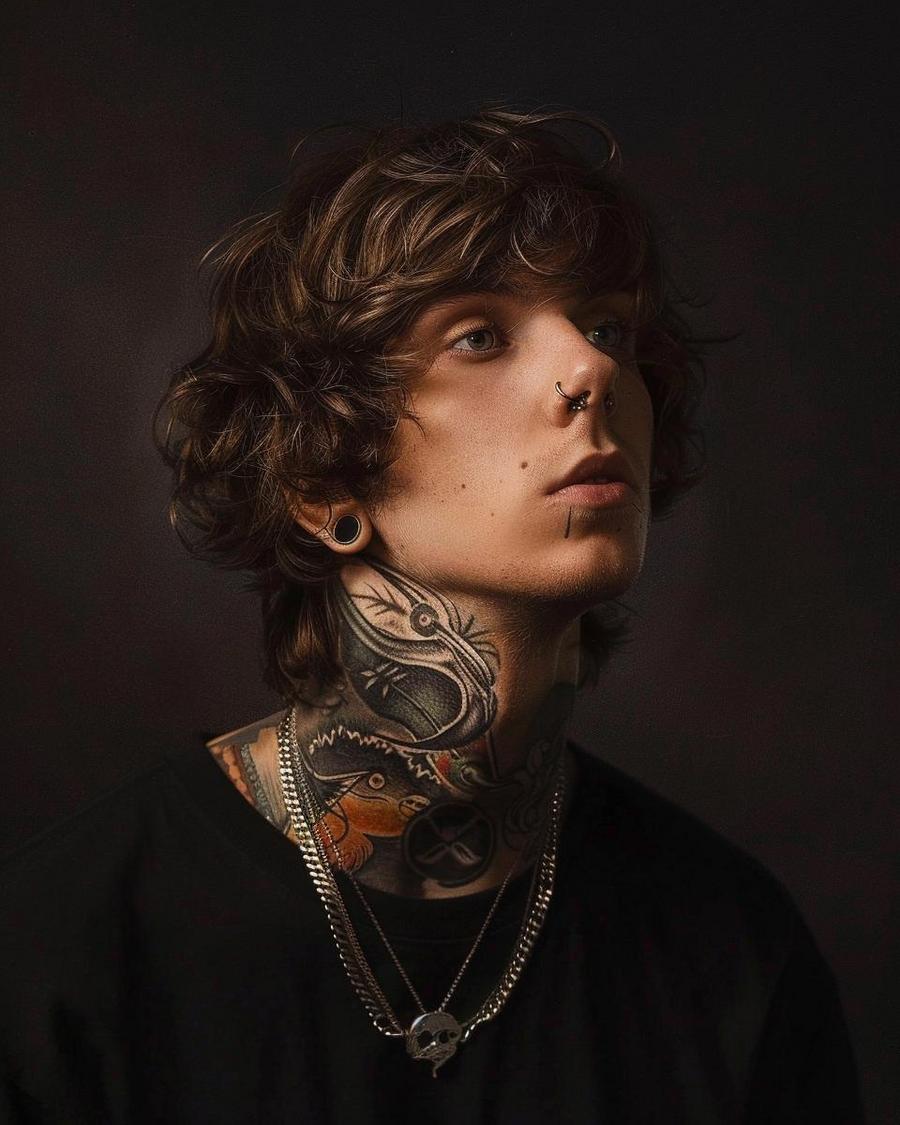What Other Business Ventures Contribute to Oli Sykes' Wealth? Oli Sykes standing beside his ventures representing his net worth increase.
