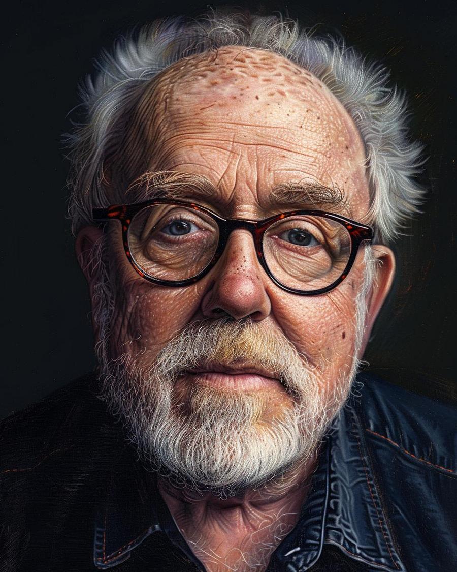 What Were the Major Milestones in Bill Geddie's Career? Bill Geddie smiling at career milestones chart highlighting his net worth increase.