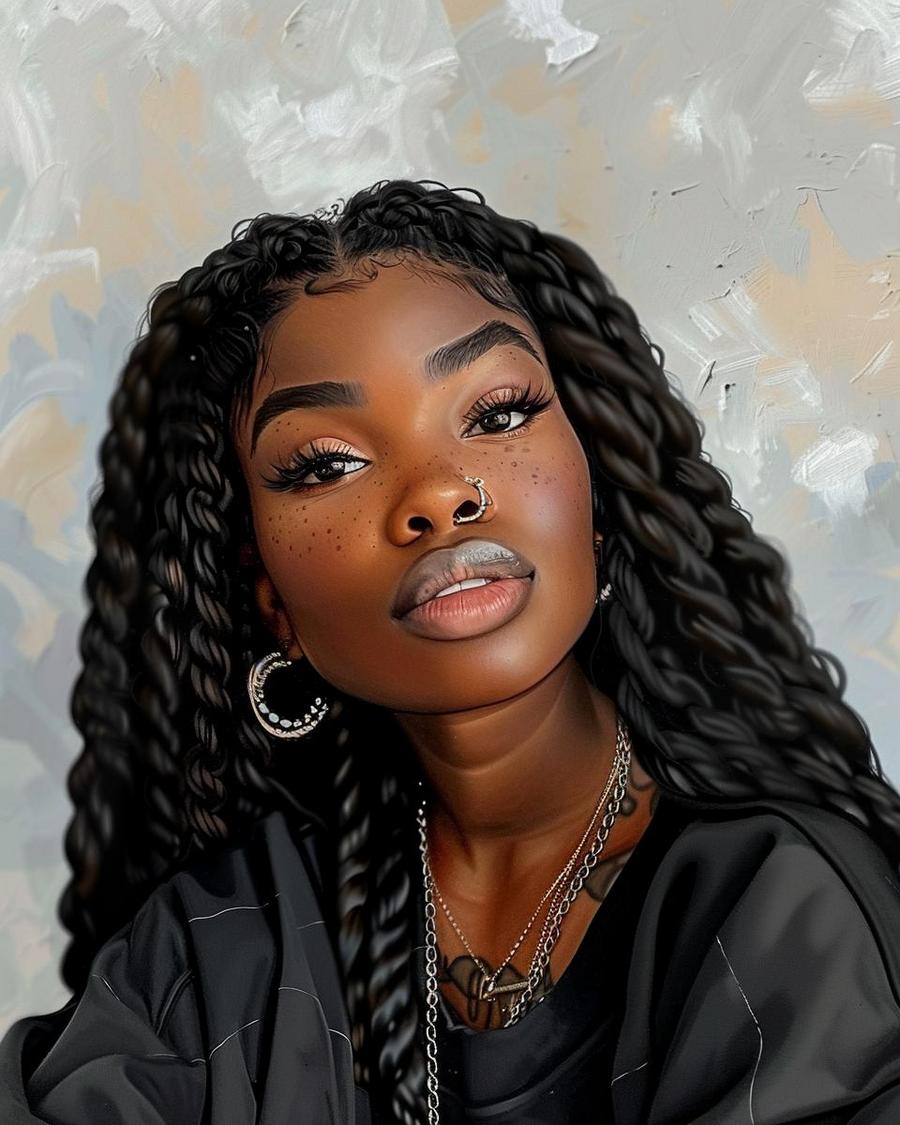 What are Ebonie Baxter's main income sources? Ebonie Baxter smiling, depicting main income sources contributing to her net worth.