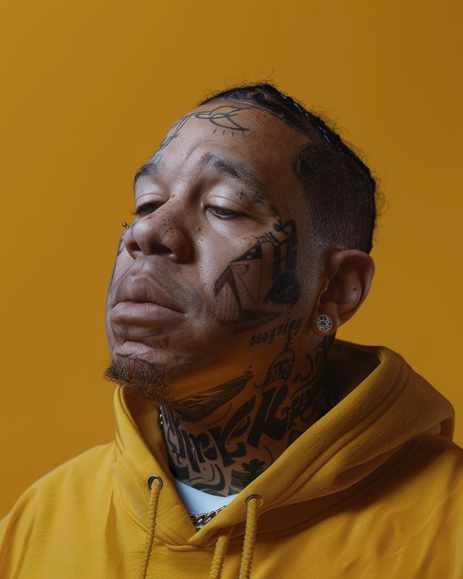 What are the Main Sources of King Yella's Net Worth? King Yella standing beside luxurious car, highlighting main sources of his net worth.