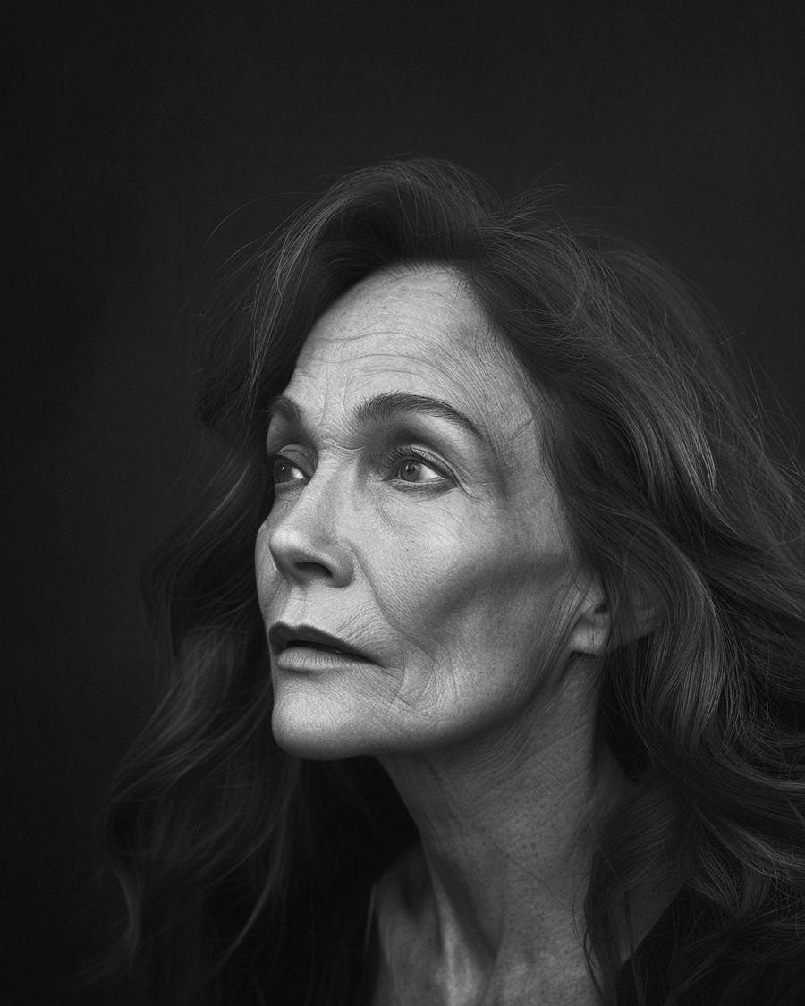 Isabelle Huppert posing with awards, overlay displaying her impressive RMI Huppert net worth.