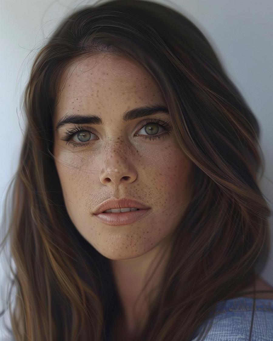 What is Karla Souza’s net worth in 2023? Karla Souza in 2023, smiling with text displaying her net worth.