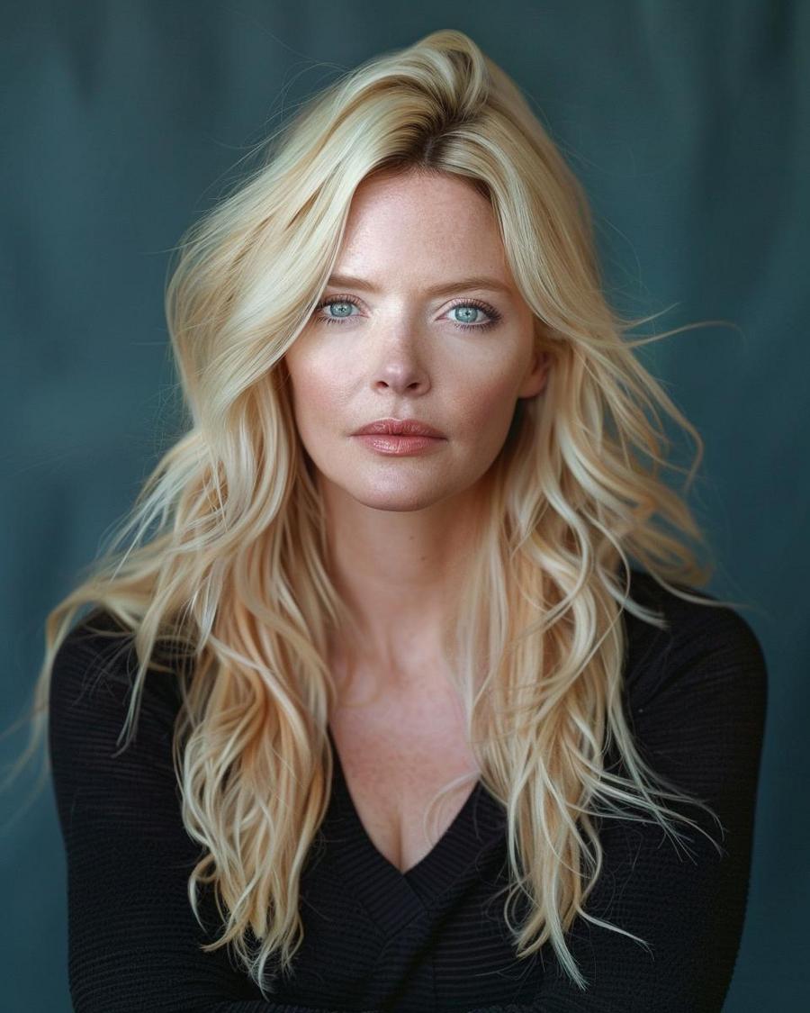 Melissa Peterman standing confidently, representing her considerable net worth in entertainment industry.