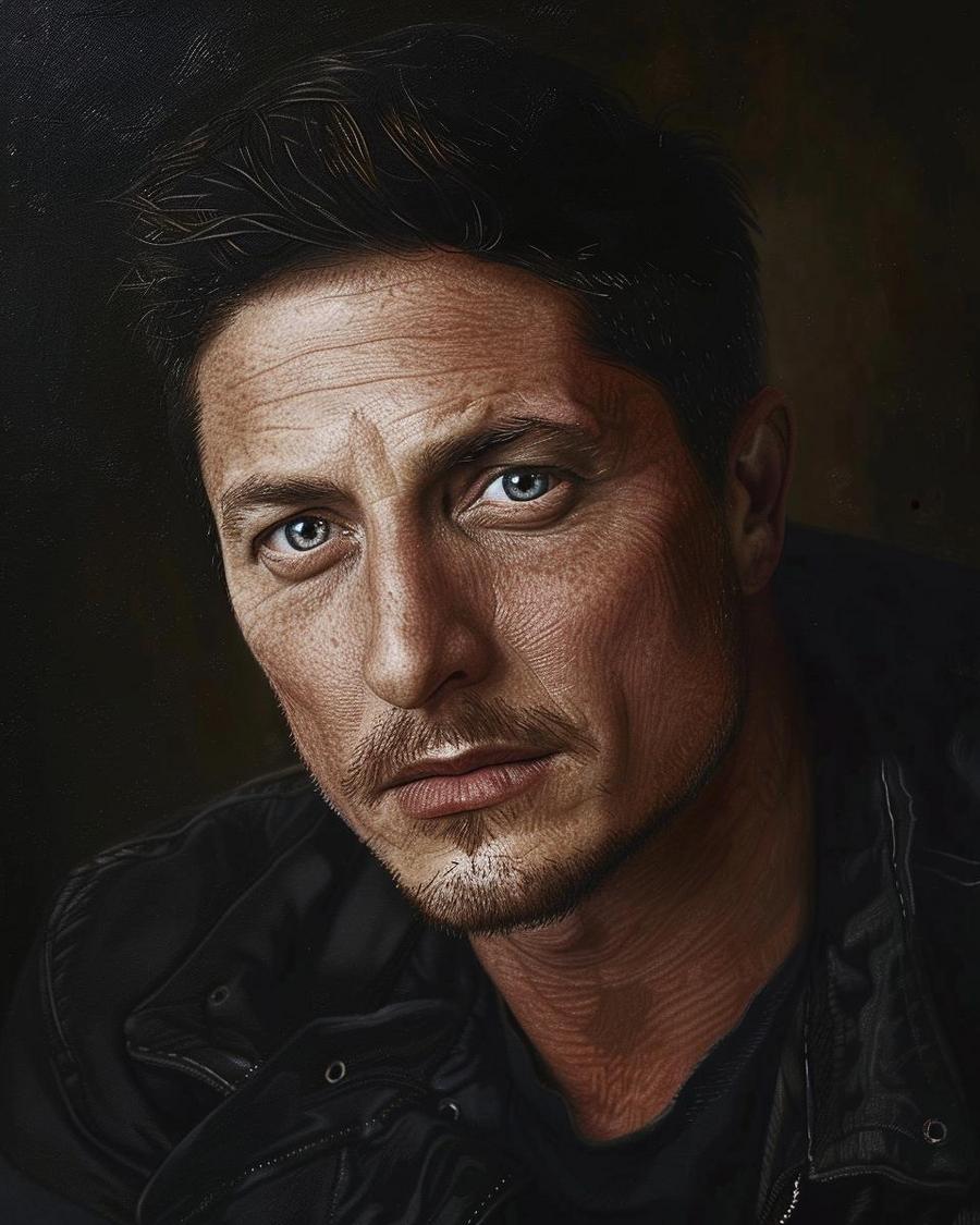 Simon Rex posing, text overlay showcasing insights on Simon Rex net worth.
