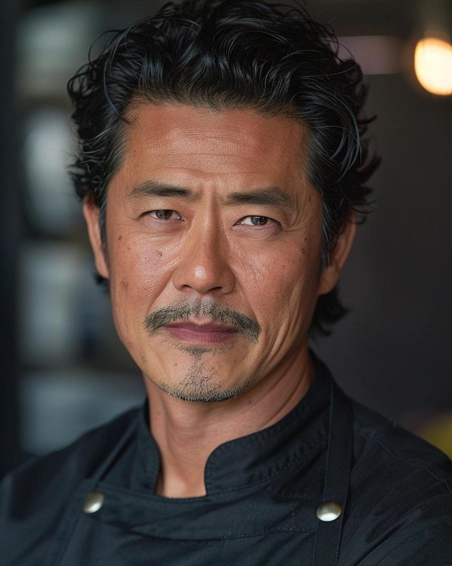Susur Lee net worth and culinary background infographic, detailing career milestones and achievements.