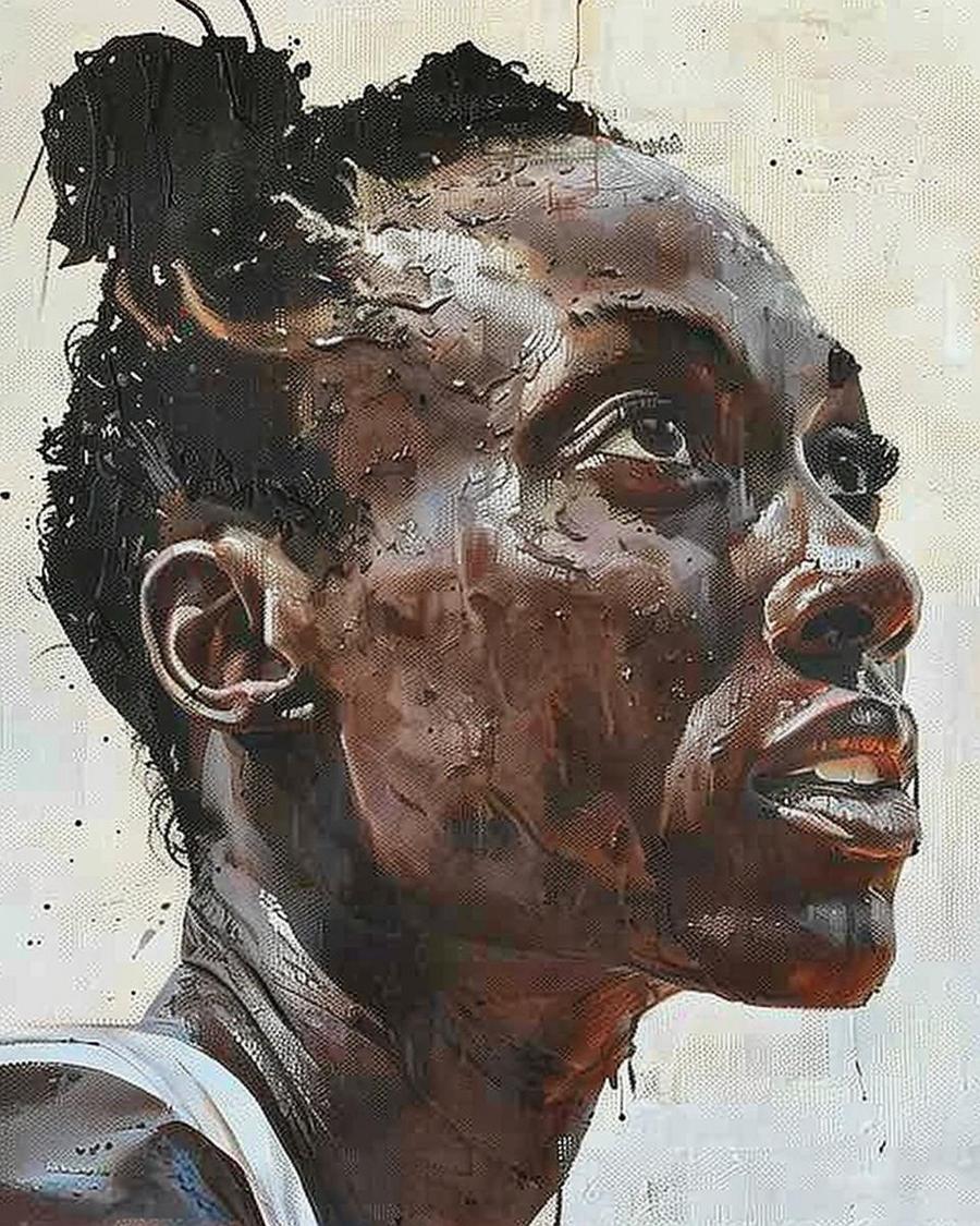 What is Tori Bowie’s net worth? Tori Bowie smiling, image showcasing her net worth and successful athletic career.