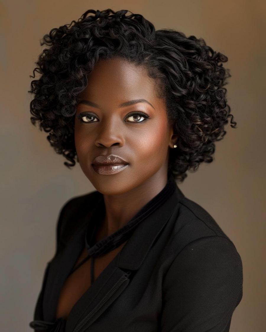 Viola Davis poses next to her 2024 net worth figure on a graph.