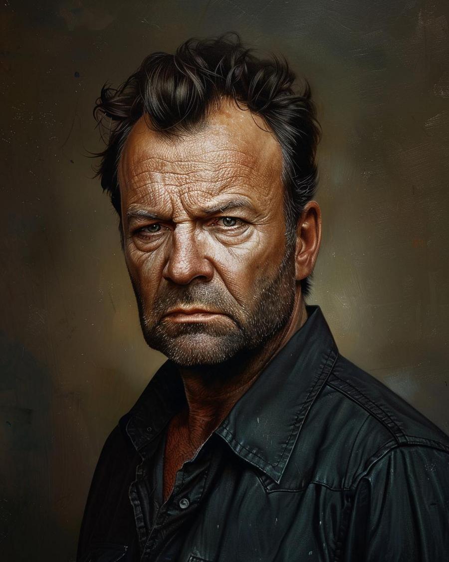 What is the estimated net worth of Ned Luke in 2023? Ned Luke smiling, infographic highlighting his estimated net worth in 2023.