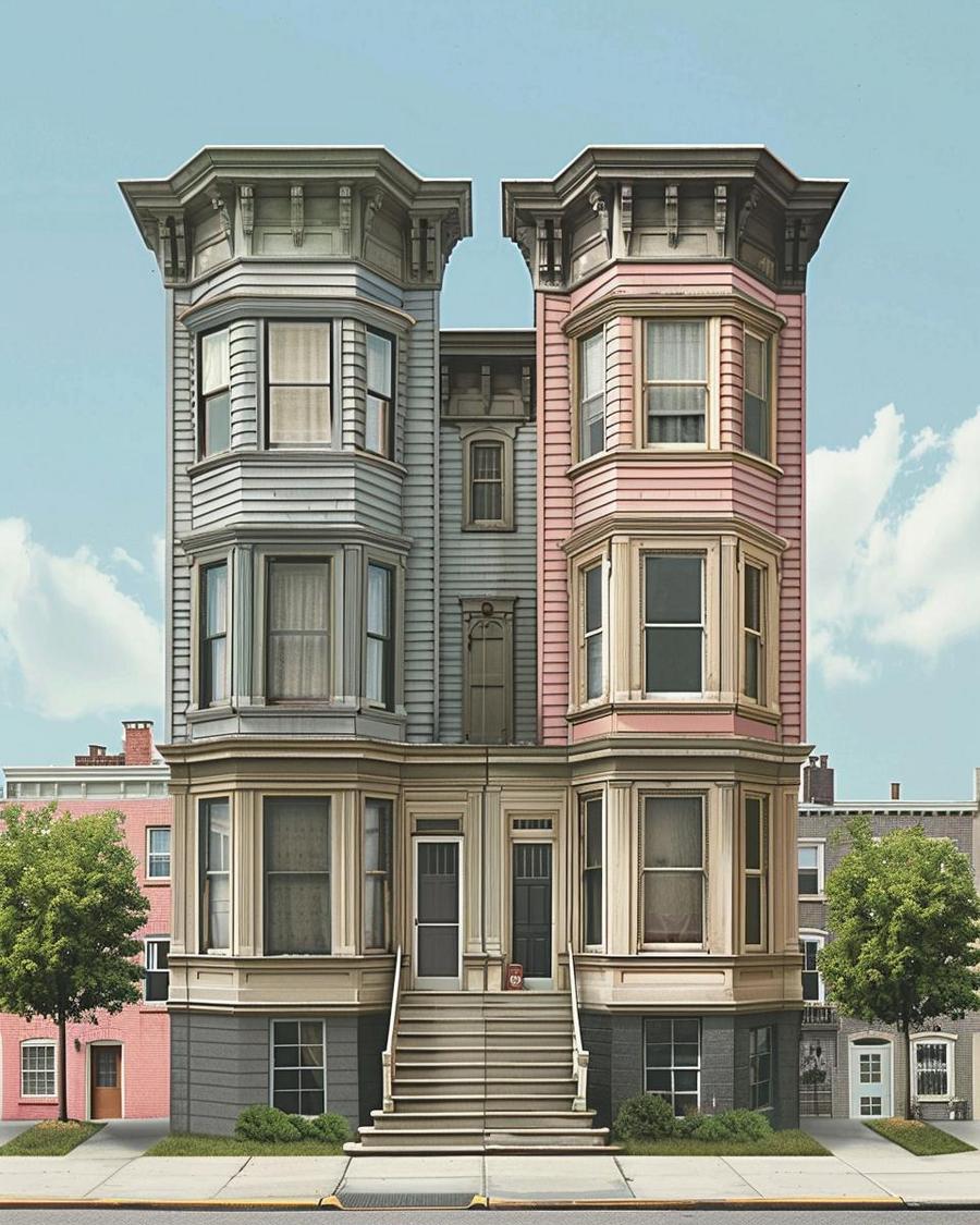 What is the net worth of the 'Unsellable Houses' twins? Unsellable Houses twins net worth and financial success infographic -170010006