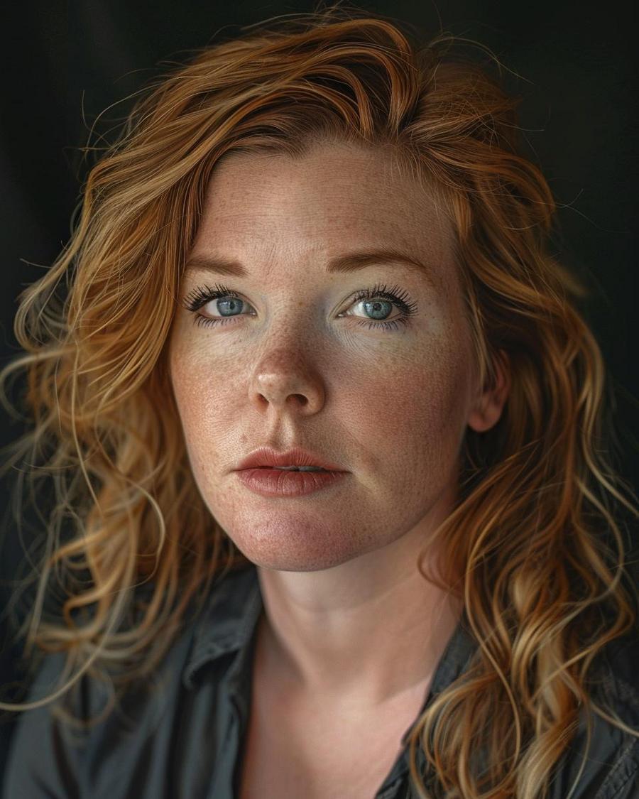 What’s Amy Brown’s net worth? Amy Brown smiling with a chart showing the growth of her net worth.