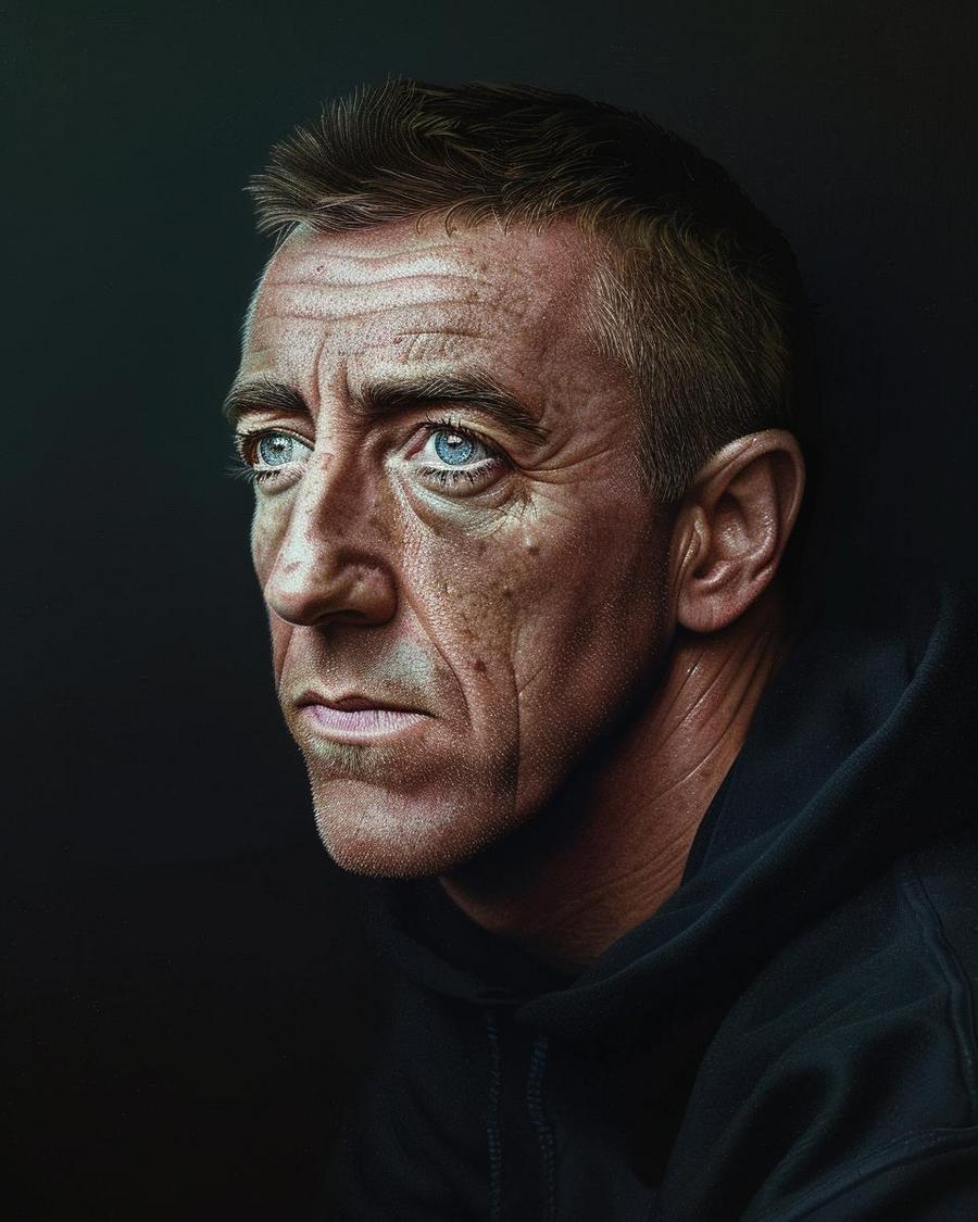 Christopher Maloney smiling, reflecting on his journey and net worth growth.