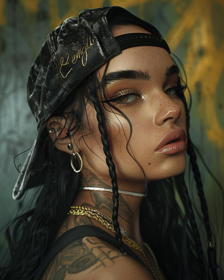 Renni Rucci posing confidently, highlighting her success and hinting at her net worth.
