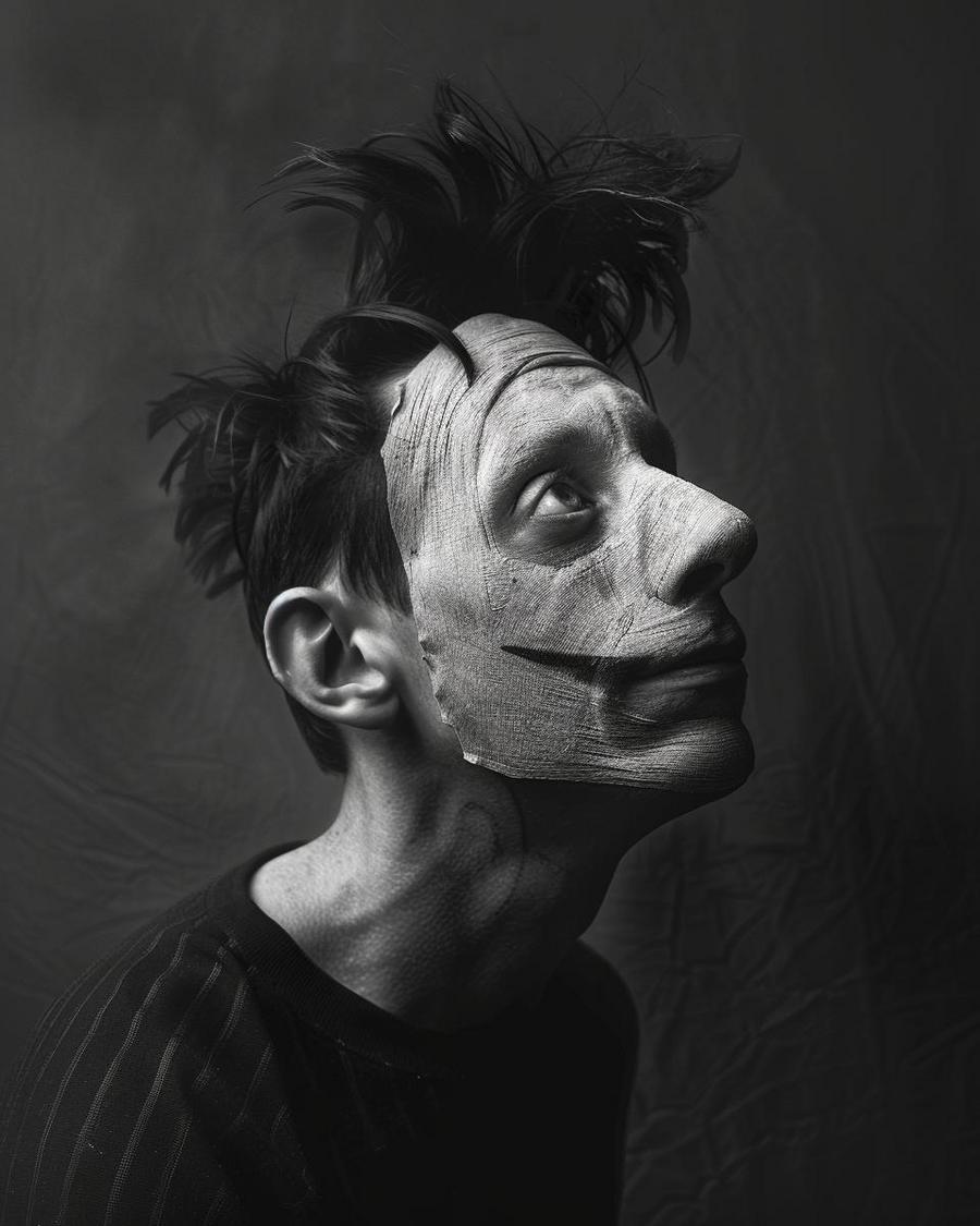 Tape Face, mysterious performer, revealing insights into tape face net worth behind the scenes.