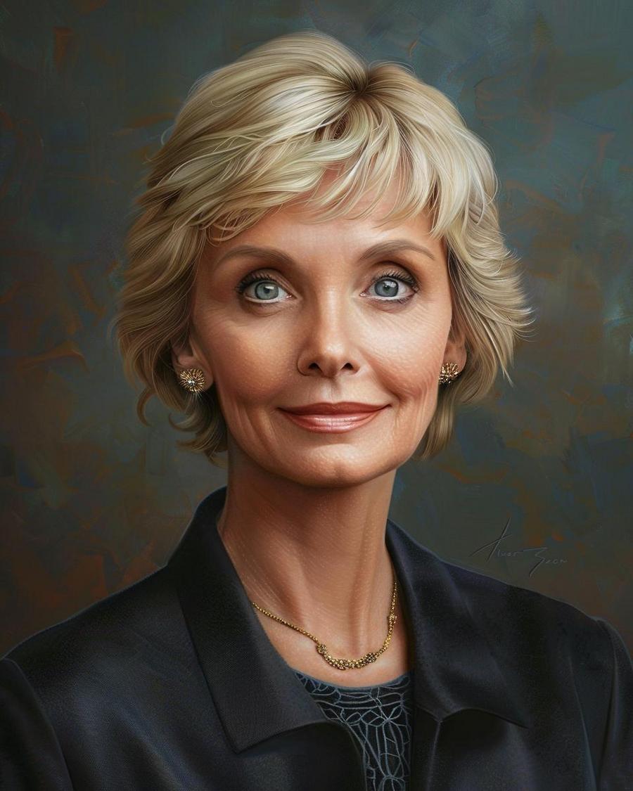 How Did Florence Henderson Manage Her Finances? Florence Henderson smiling, visual representation of managing her net worth efficiently.