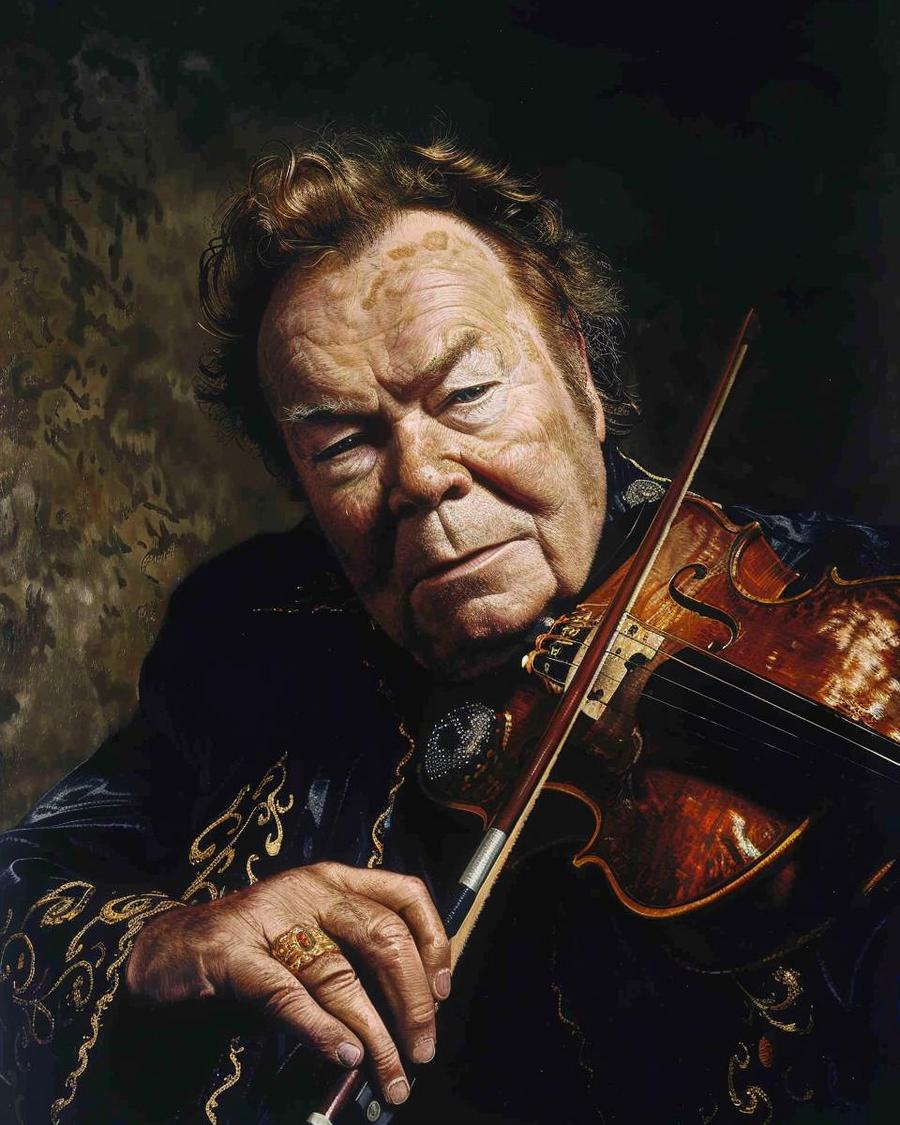 How Did Roy Clark's Participation in Hee Haw Impact His Financial Legacy? Roy Clark playing guitar on Hee Haw, significantly impacting his net worth at death.