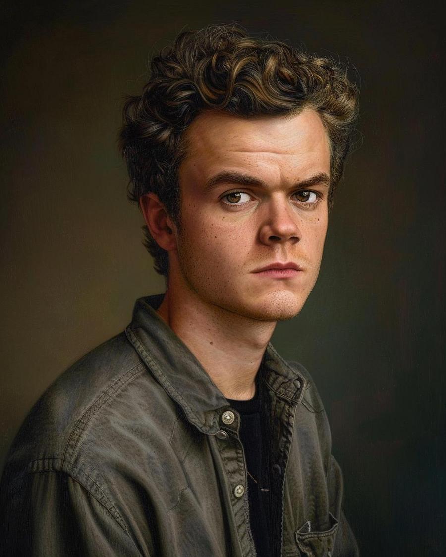 How Does Jack Quaid Manage His Finances? Jack Quaid reviewing financial documents, illustrating his approach to managing net worth.