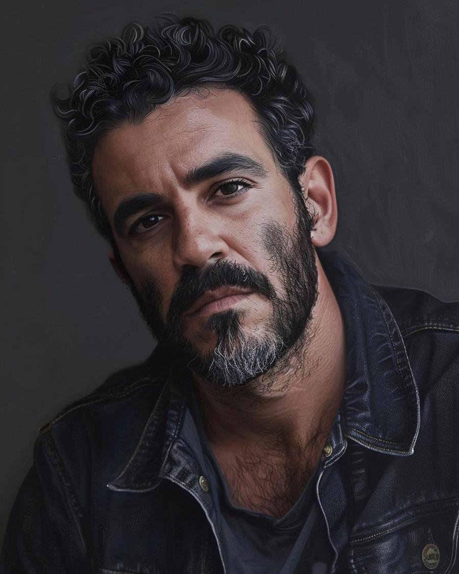 How Does Santiago Matias Manage His Wealth and Investments? Santiago Matias reviewing financial documents to manage his net worth and investments efficiently.