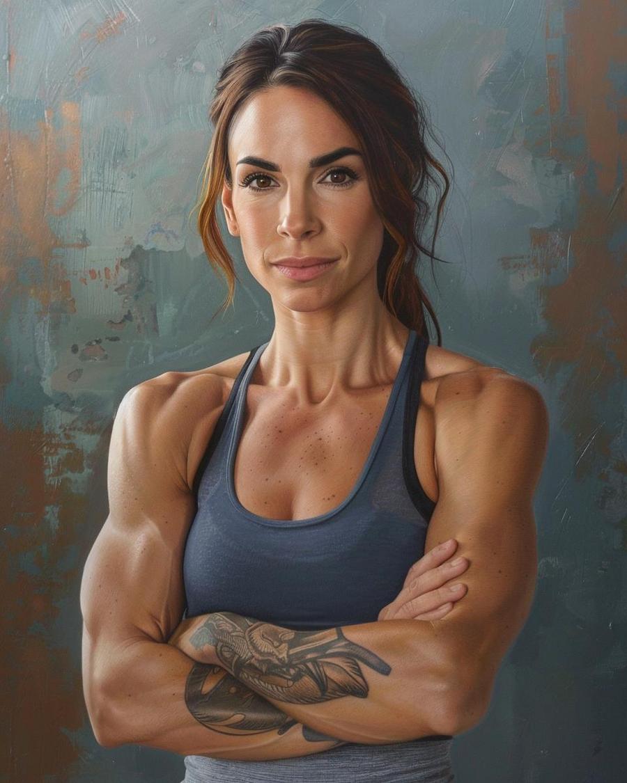 How Has Autumn Calabrese Built Her Net Worth? Autumn Calabrese smiling, graphical chart depicting growth in autumn calabrese net worth.