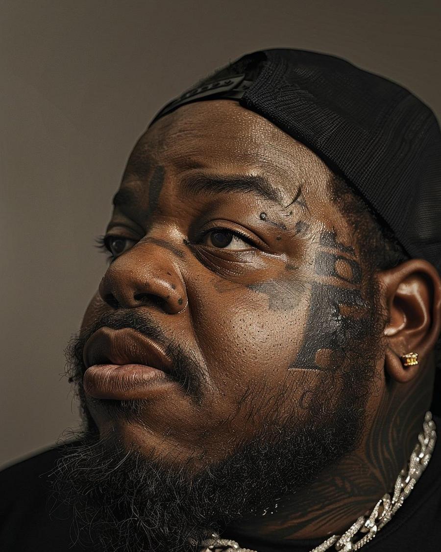 How Has Big Boogie Built His Net Worth? Big Boogie standing beside assets contributing to his net worth, visual breakdown.