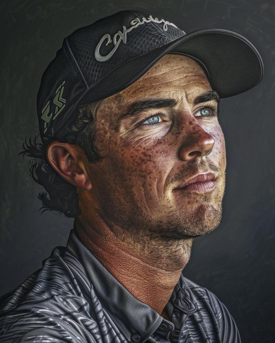 How Has Kyle Berkshire's Net Worth Been Estimated? Kyle Berkshire standing next to his net worth estimation chart, smiling confidently.