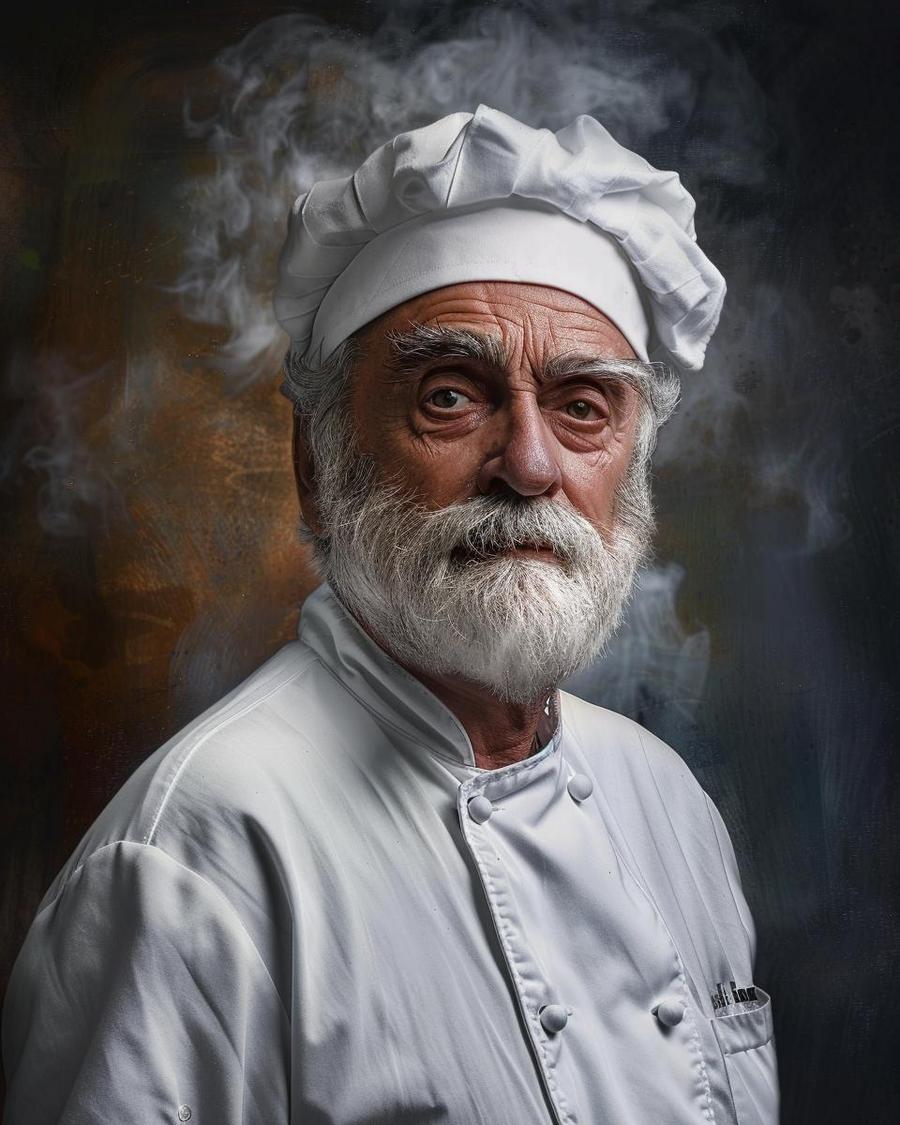 How have Myron Mixon's BBQ restaurants contributed to his financial success? Myron Mixon smiling at one of his BBQ restaurants, increasing his net worth significantly.