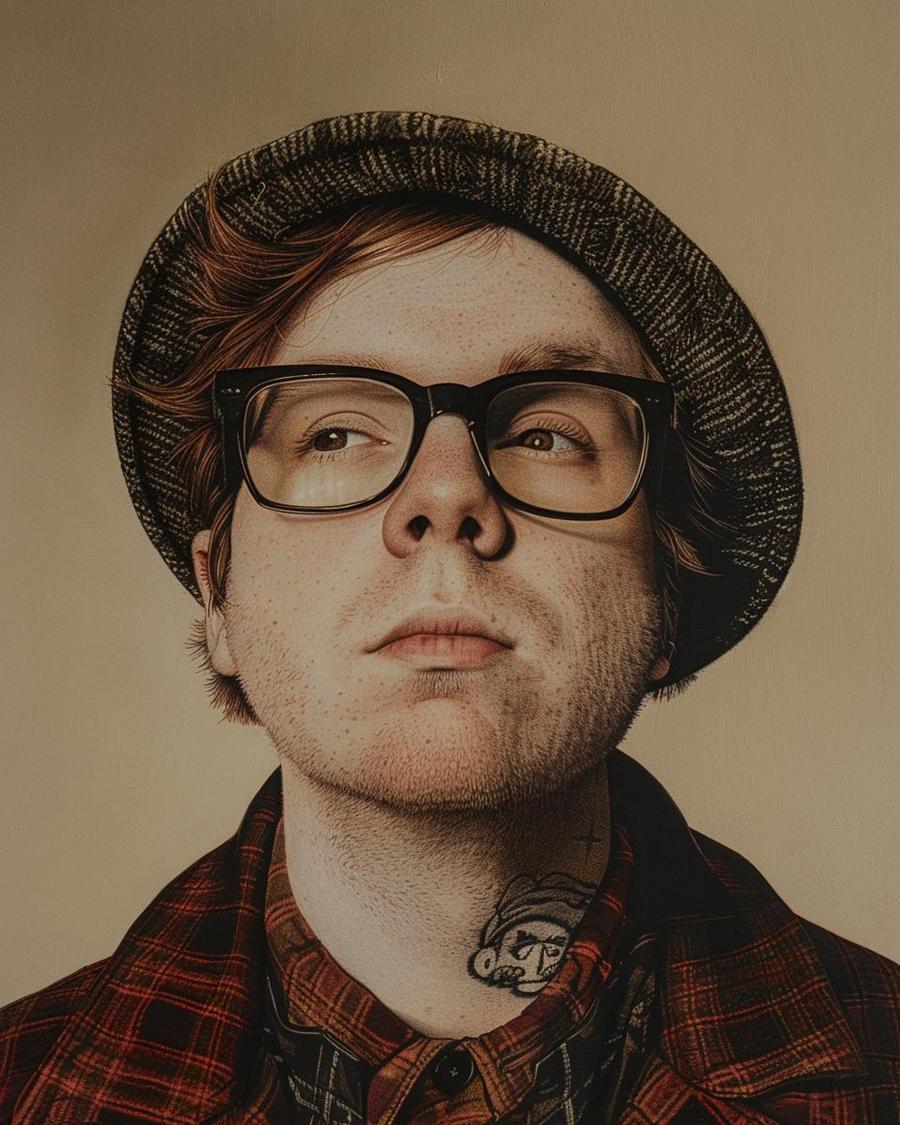 What Are Patrick Stump's Most Lucrative Solo Ventures? Patrick Stump analyzing his net worth through lucrative solo ventures in a graph.