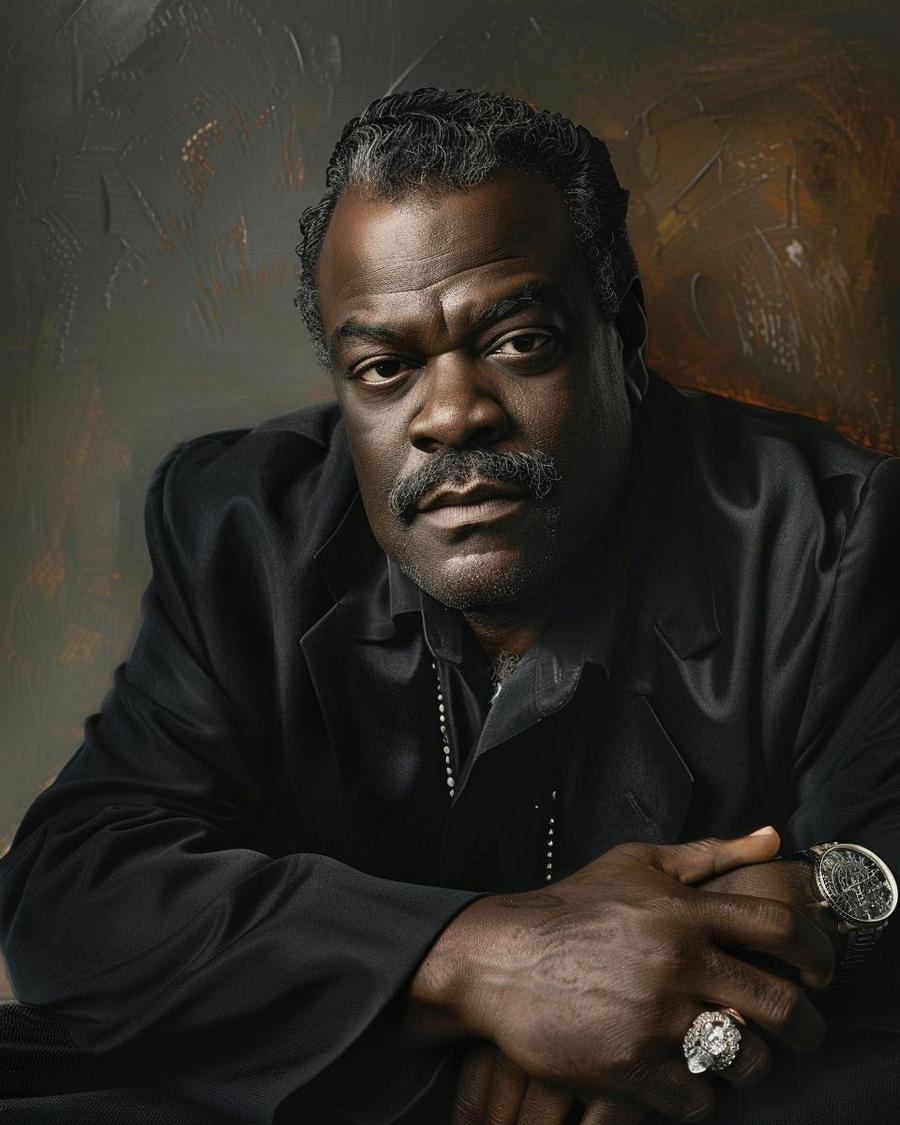 What Are the Major Sources of LaVan Davis' Wealth? LaVan Davis smiling, chart showcasing major sources of LaVan Davis net worth.