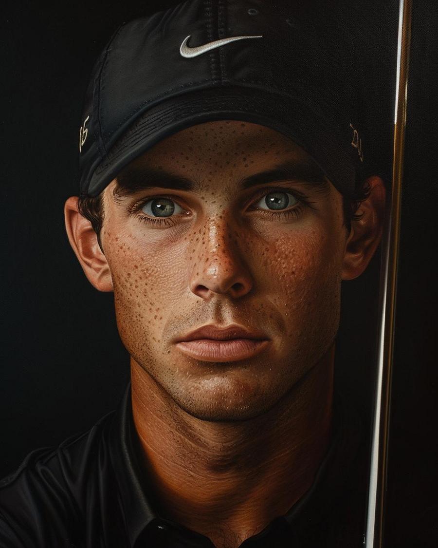 What is Kyle Berkshire's Professional Background? Kyle Berkshire standing next to his earnings chart, highlighting his net worth.