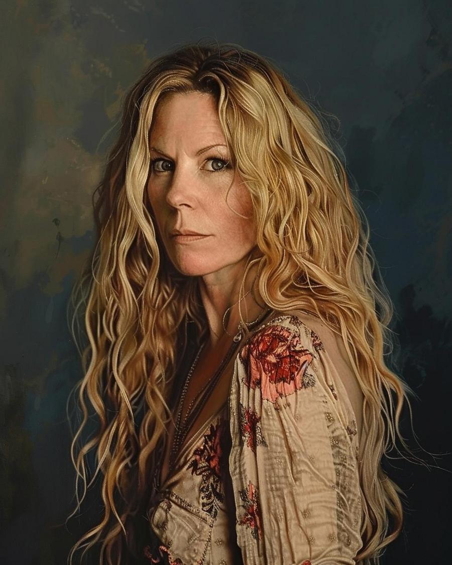 Sheri Moon Zombie net worth discussion with actress in black dress standing on red carpet.